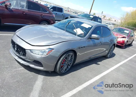 2014 Maserati Ghibli S Q4 z USA, uszkodzony, nr VIN ZAM57RTA8E1126646